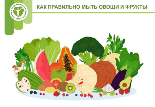 Как правильно мыть овощи и фрукты — ФГБУ «НМИЦ ТПМ» Минздрава России